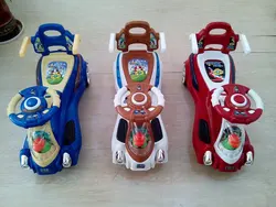 New Twist Trolley Plastic Pedal Toy Kids Battery Rride On Car For Sale