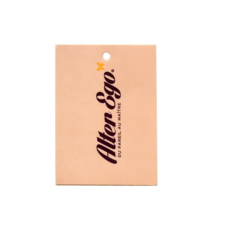 Paper Digital Rfid Clothing Price Tag Labels Scalloped Edge Wedding Party Kraft String Gift Sets Hang Garment Tags for Clothes