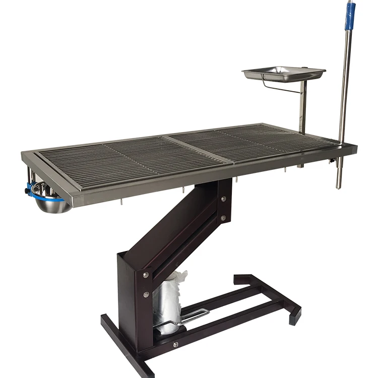 Medical electric surgery veterinary operating table for animal
