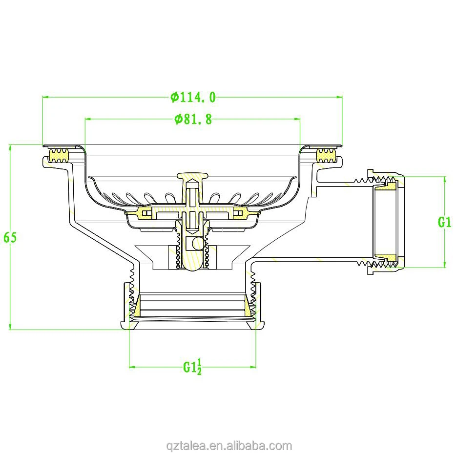 Perfect Quality white color Kitchen Sink Strainer