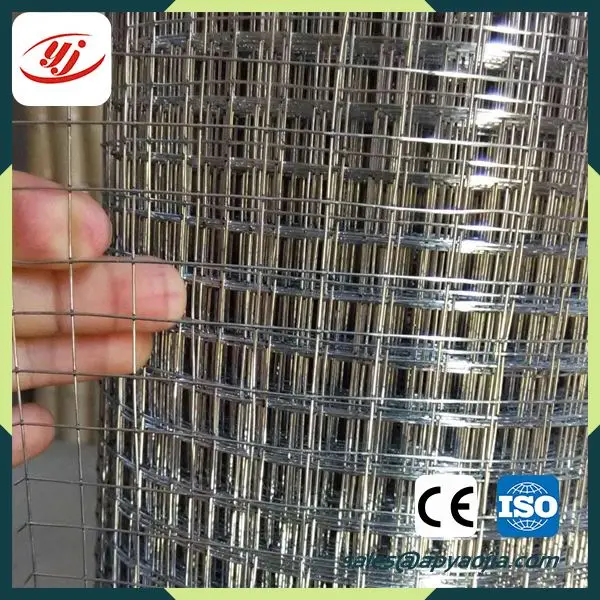 2016 2x2 galvanized welded mesh panel for bending