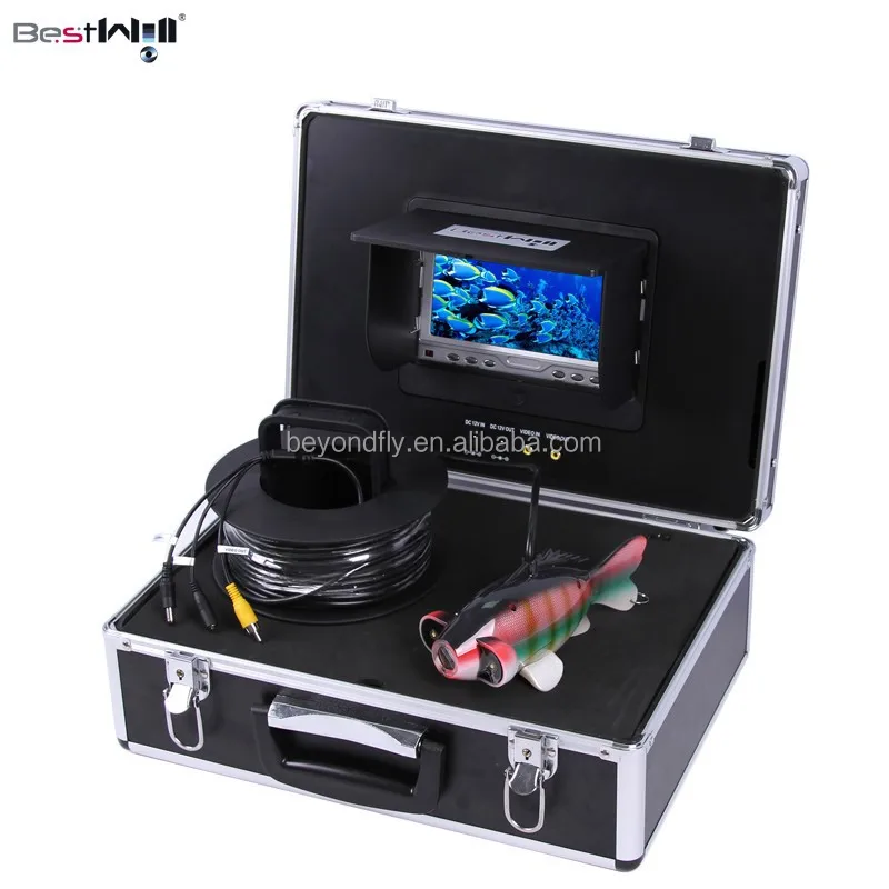 
color CCD underwater fishing video camera ice fishing camera underwater camera CR110-7J at 20m to 300m cable 