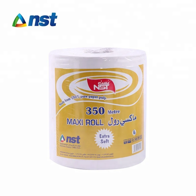 100% Natural Virgin Wood maxi roll paper form factory