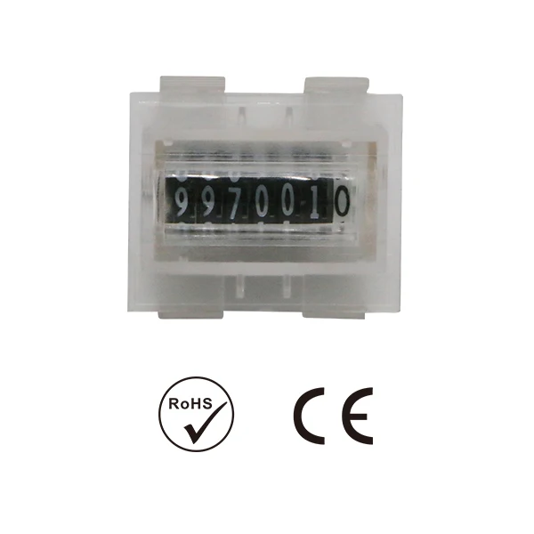 Mechanical Counter, 2018 Most Popular 6 Digits Digital Pulse Counter