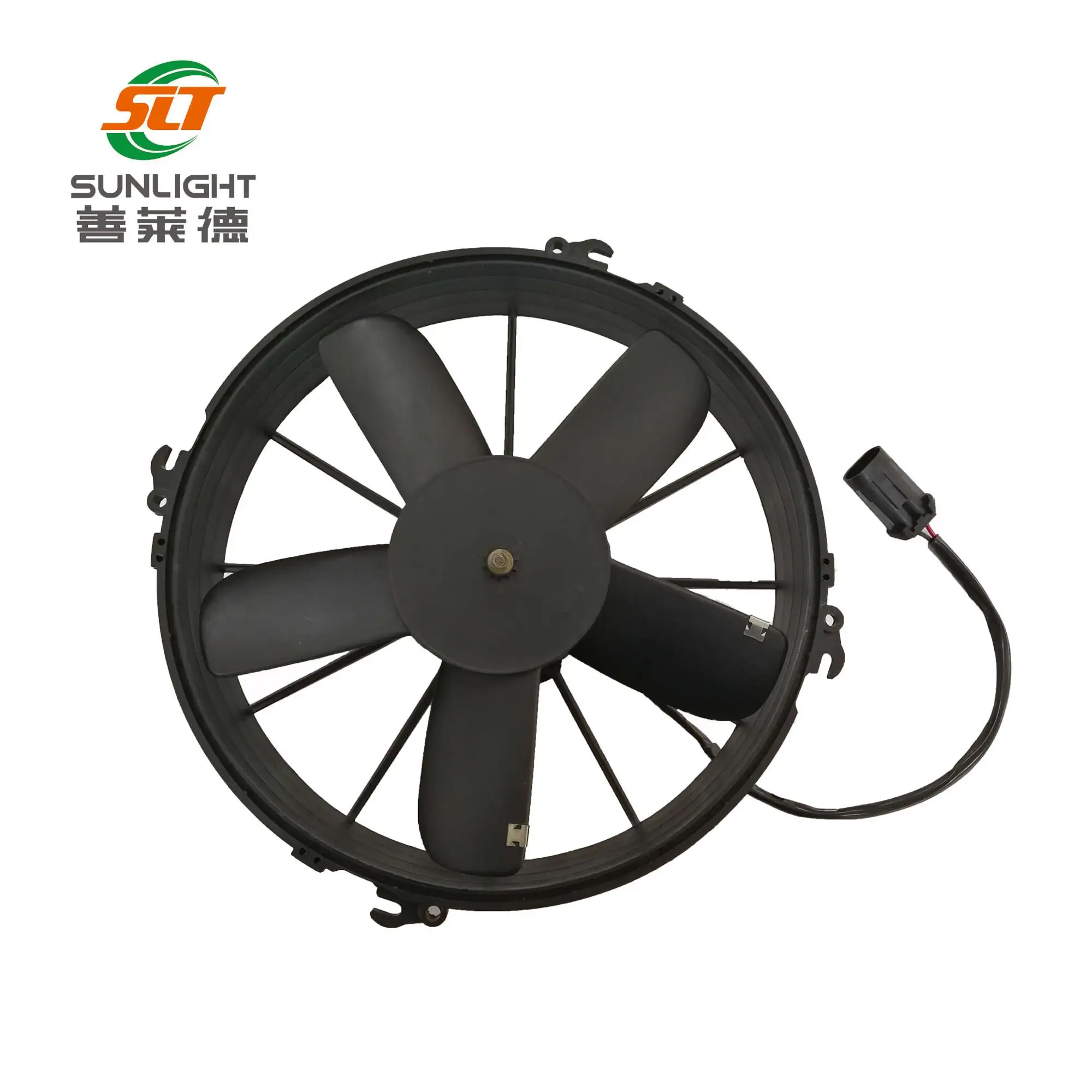 320mm 12V suction dc brushless  radiator cooling fan for the Heat exchanger