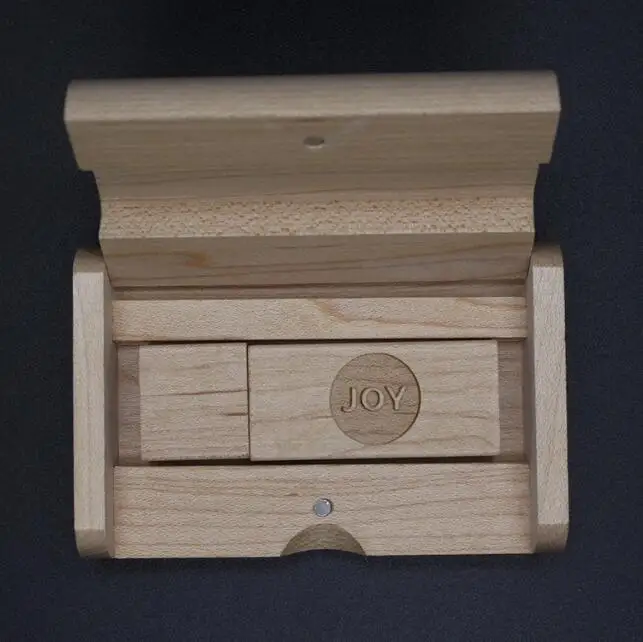 Wooden USB 3.0 USB Stick Wood 8GB 16GB 32GB Bulk Flash Drive Wooden USB Memory Photo Album Box