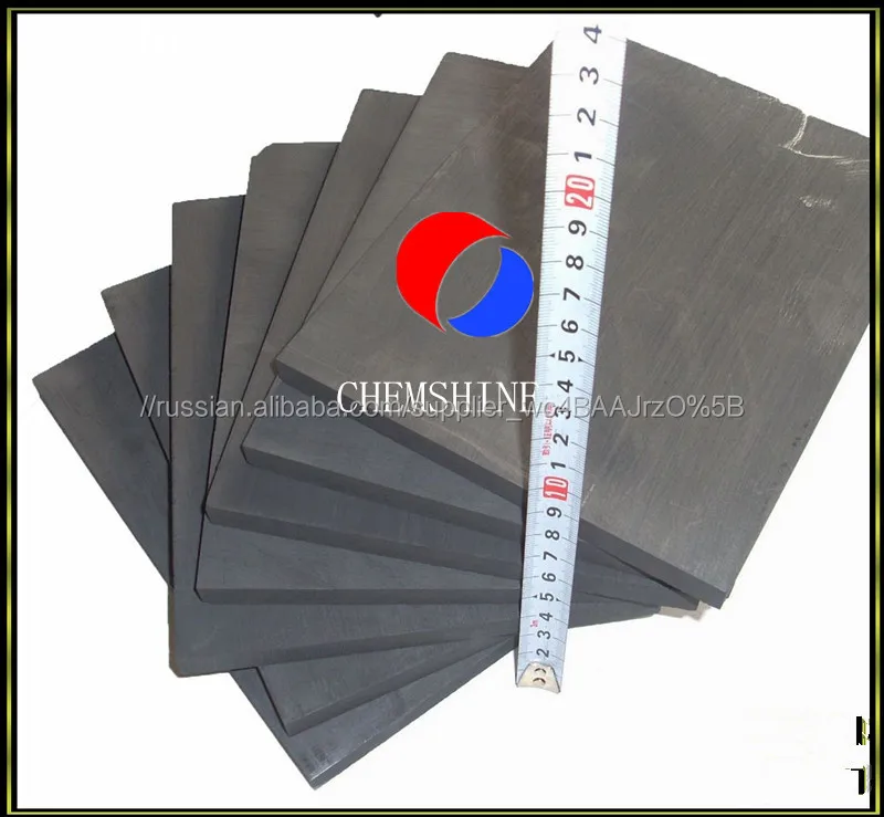 Высокая Плотность Графитовой Пластины Подгонять Размер