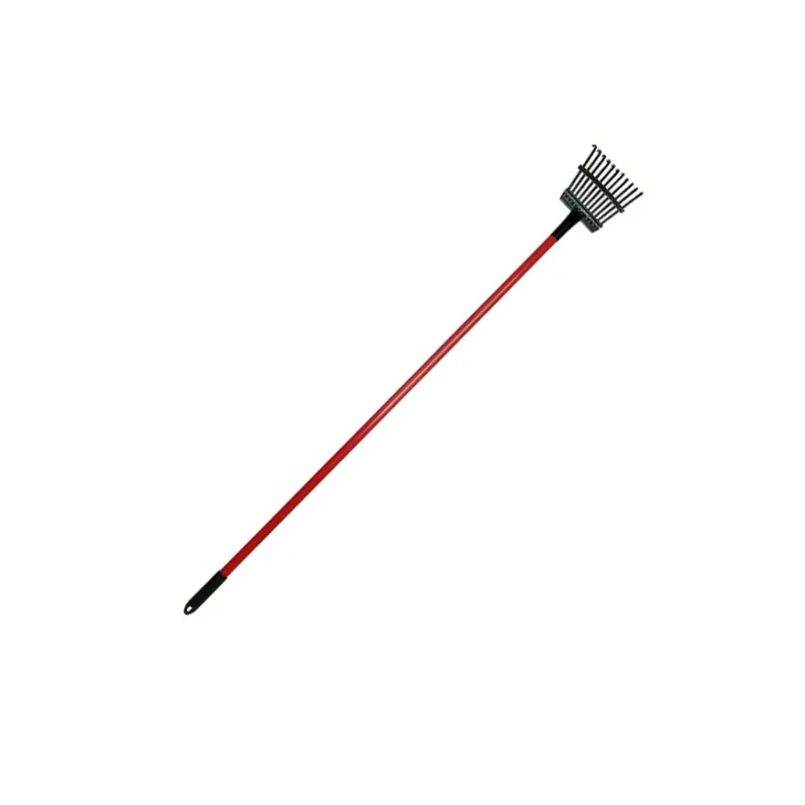shrub rake with still handle