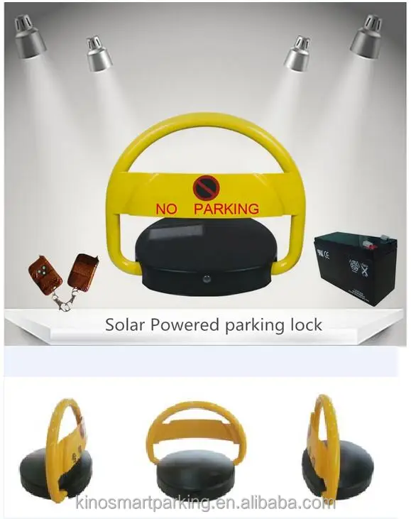 Dc motor reserved car park barrier parking space lock device