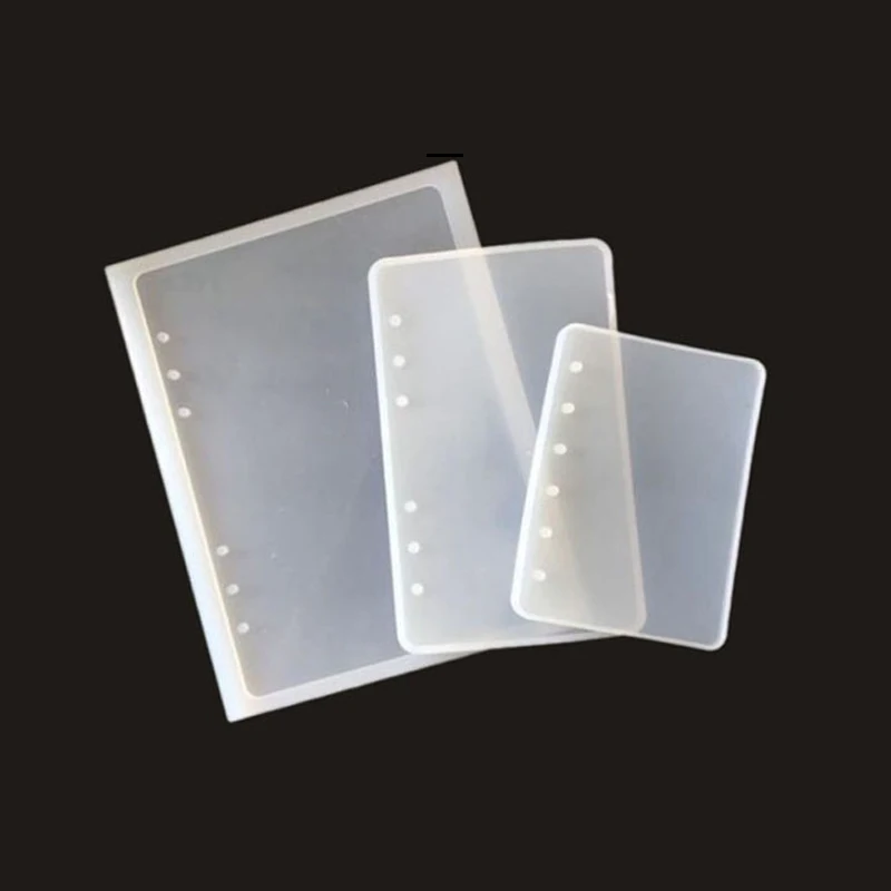 DIY notebook silicone resin mold A7 A6 A5 for notebook cover