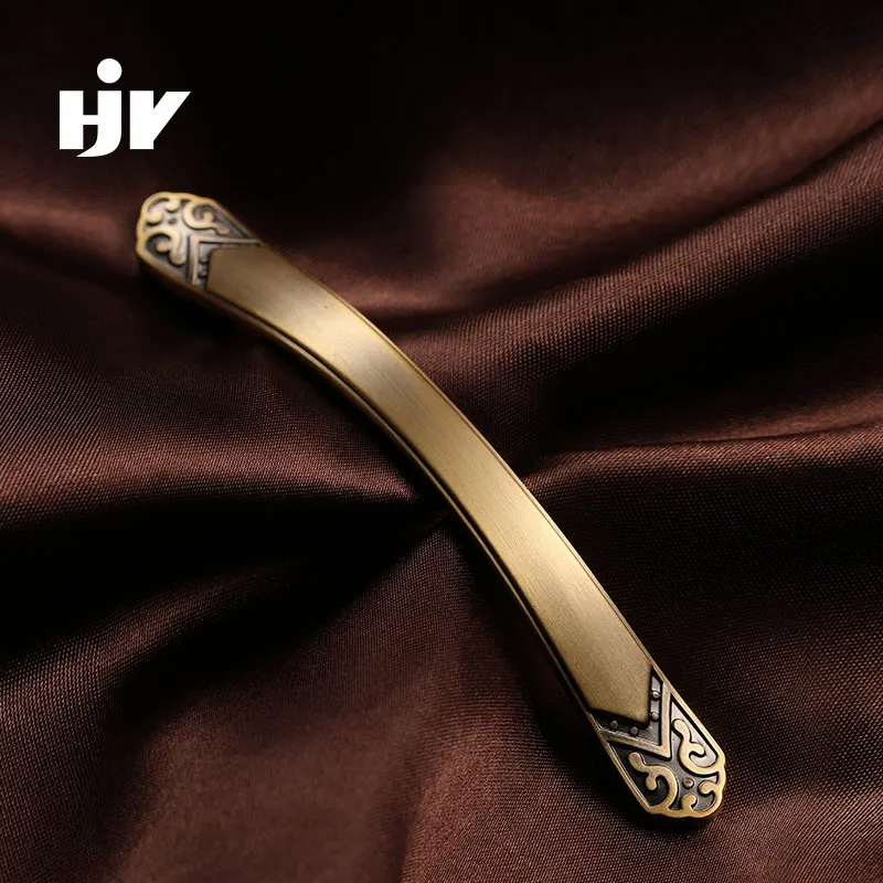HJY luxury pull knob antique drawer cabinet handles