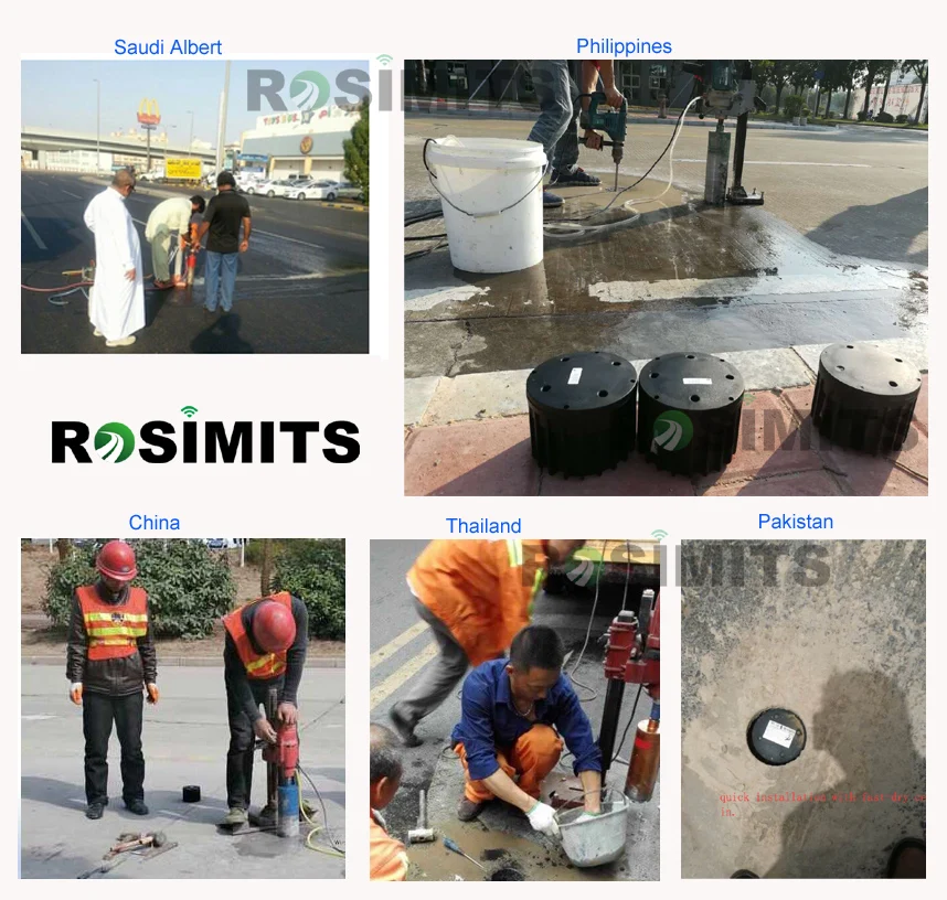 In-pavement wireless vehicle detection detector traffic vehice flow monitoring vehicle counter presence sensor