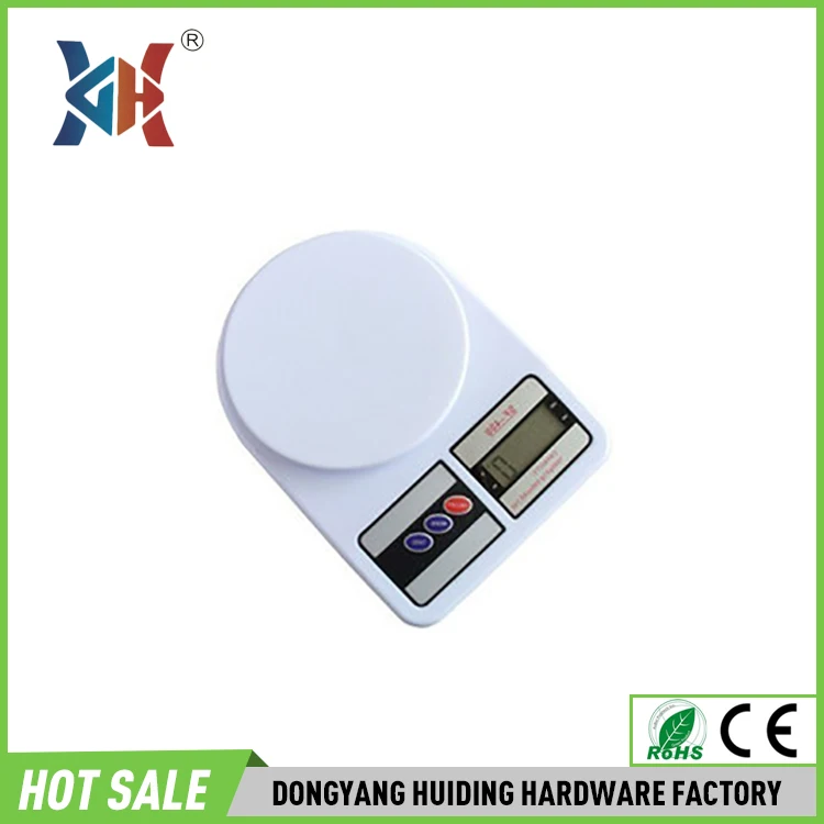 Высший сорт SF-400 5 кг с круглым носком на платформе цифровые кухонные весы