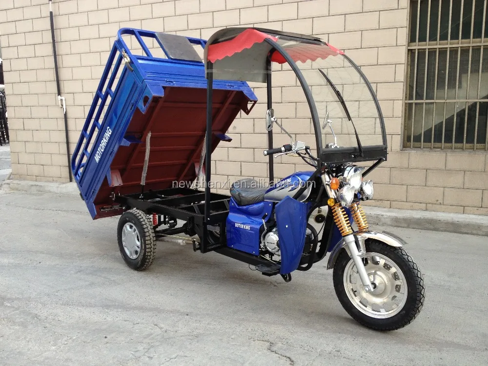 T-rex Trike Three Wheel Motorcycle with Closed Body Driving Sitting Place