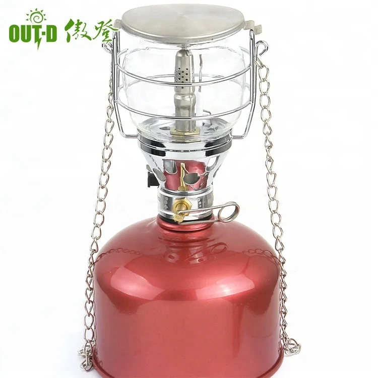 Портативный газовый бутановый фонарь для кемпинга