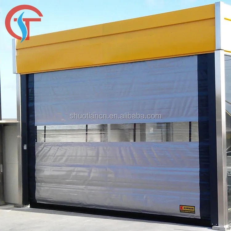 Electric quick operation fast rolling rapid roll up door