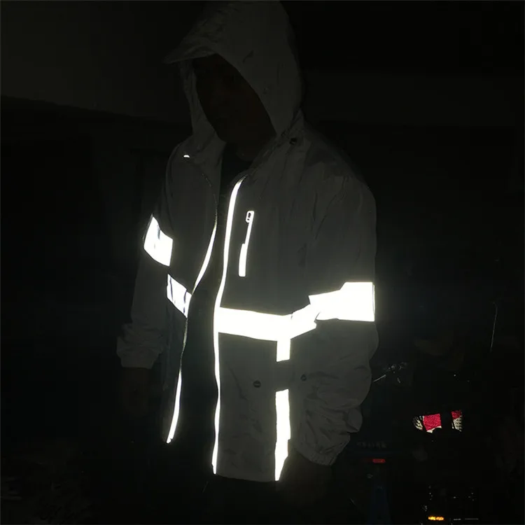 Оригинальная Повседневная Спортивная Защитная Униформа с капюшоном от производителя, уличная ветрозащитная Светоотражающая куртка