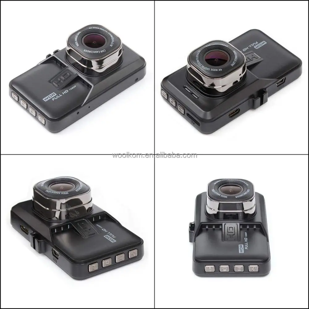 3 Inch Full HD 1080P Dash Cam Hands-Free Night Vision Car Camera Recorder DVR