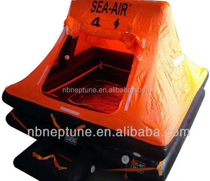 throw-overboard inflatable liferaft(for yacht,ISO 9650-1)