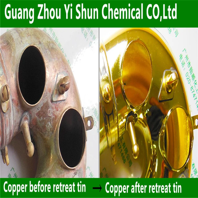 
Remove the tin plating liquid from the metal Copper substrate tin stripping agent Tin stripping agent 