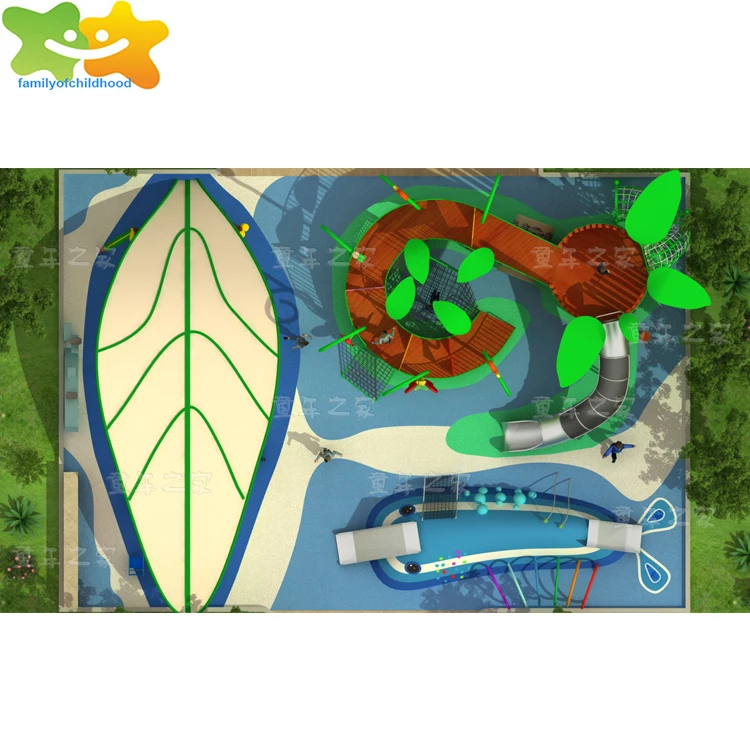 Big Slides Customized children plastic outdoor playground equipment