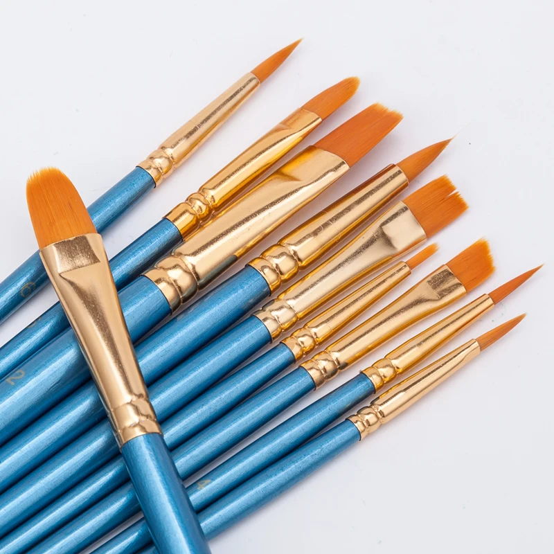 BOMEIJIA 10 шт. A0633 ChinaProfessional художественные принадлежности желание горячая Распродажа Искусство Кисть для рисования, ручка комплект