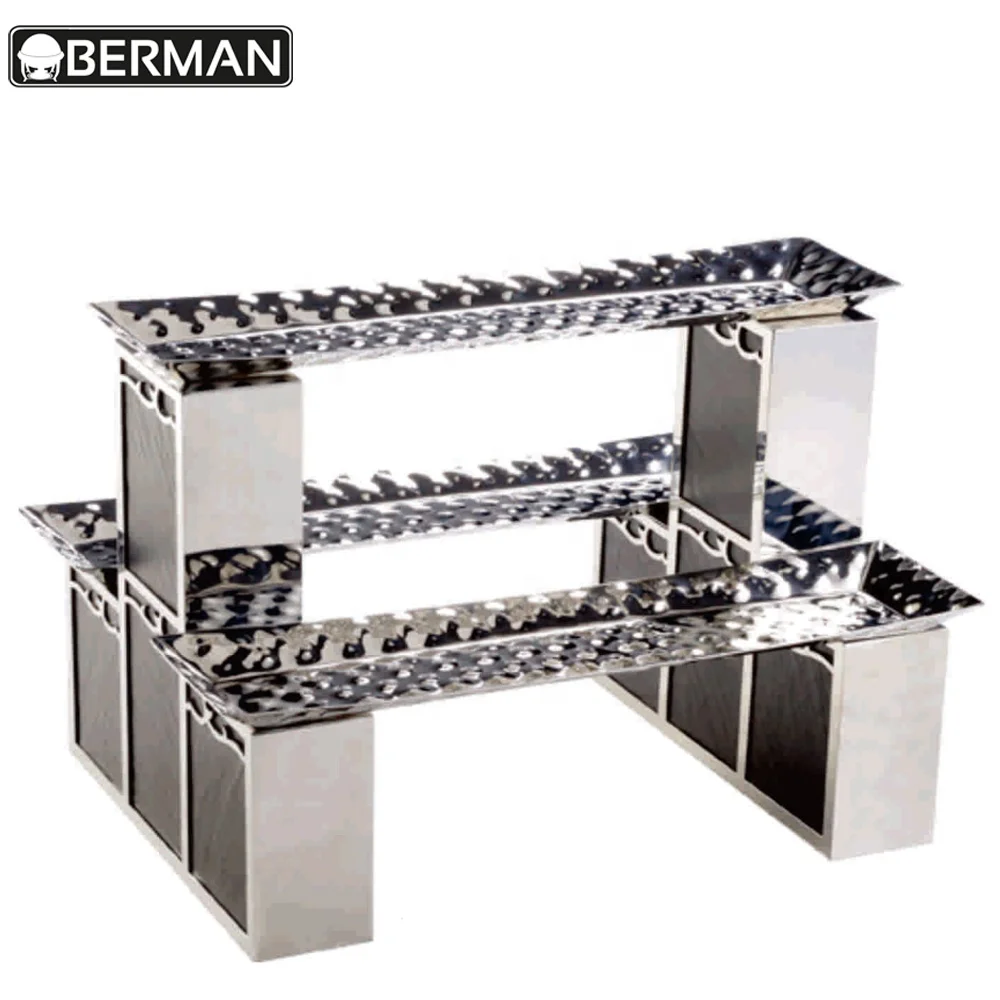 Outdoor catering equipment hotel decorative items cake decorating toolsbfood display stands rack buffet riser for sale