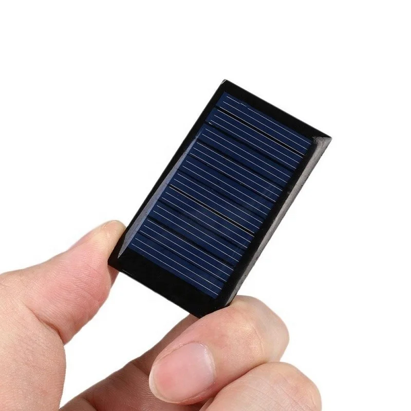 5V 30mA Small Solar Panel For DIY Toy 3.7V Battery Charger Solar LED Light Mini Solar Cells production line traffic light
