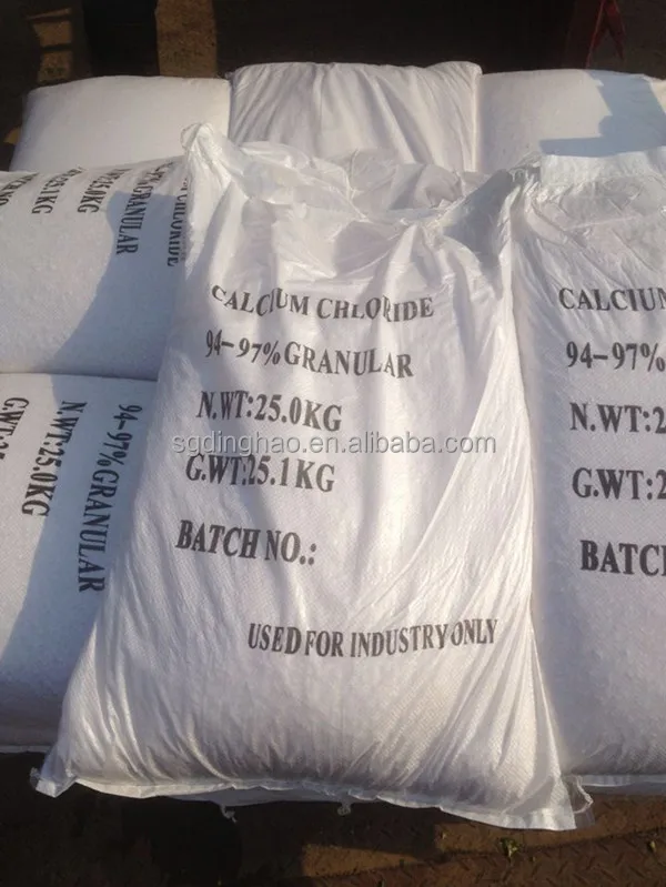 High Quality Calcium Chloride Flakes Flow
