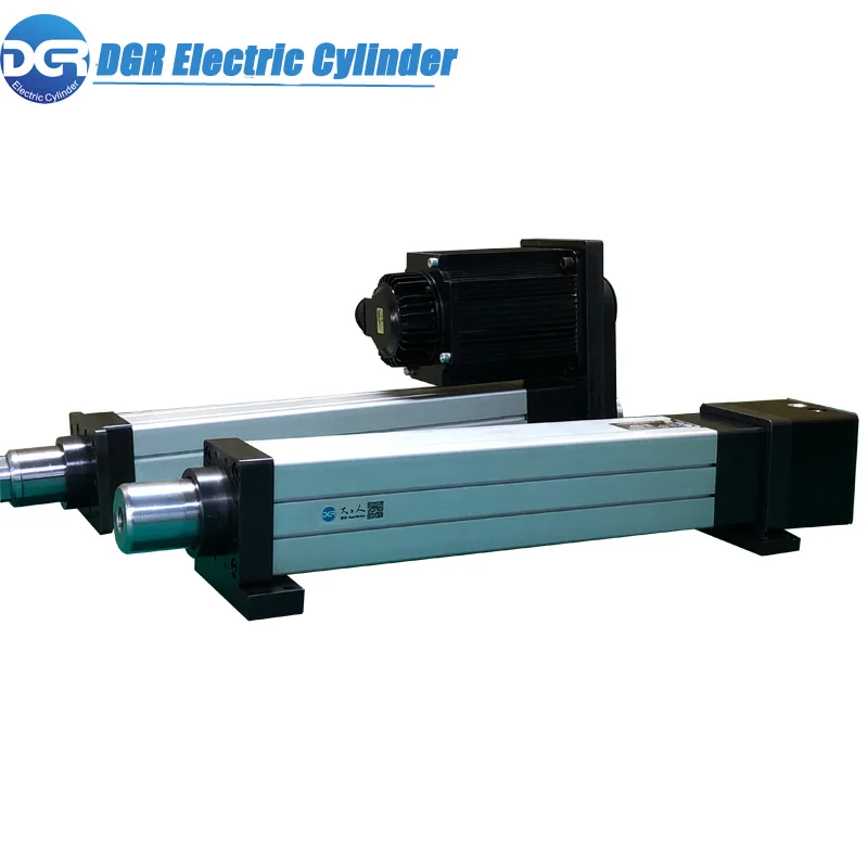 
High Precise Ball Screw Servo Drive Low Noise Square Electric Cylinder 