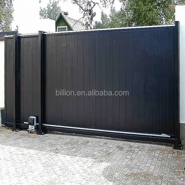 Factory Thickness of 2.75mm Black Iron Plate Gate