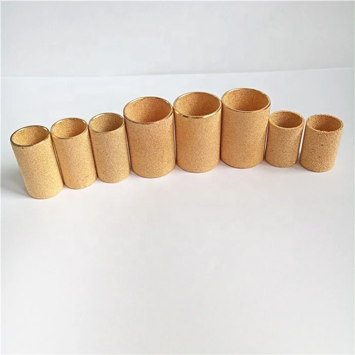 Tiantai factory supply 40 micron sintered bronze filter cartridge