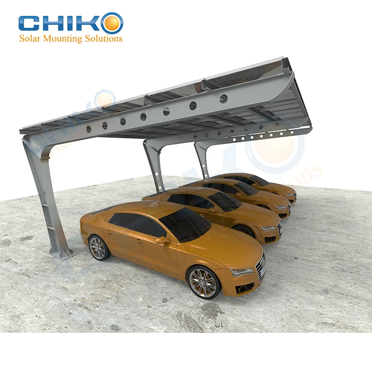 High quality solar panel carport and solar parking structure for solar power mounting system
