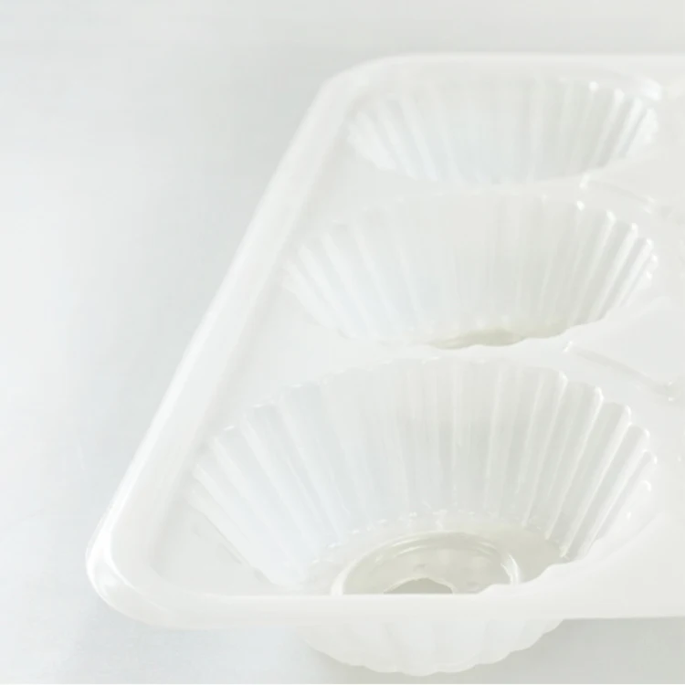 blister 6 pcs PP Various packaging /clear plastic disposable frozen food dumpling  tray