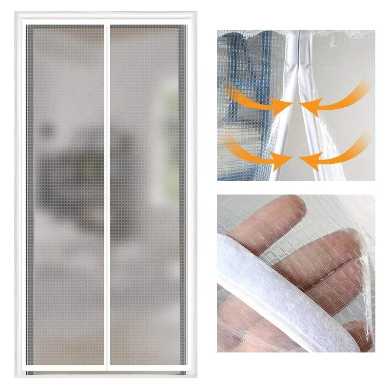 Eco Friendly EVA Magnetic Door Curtain Screen Window for Kitchen Air Conditioner Room