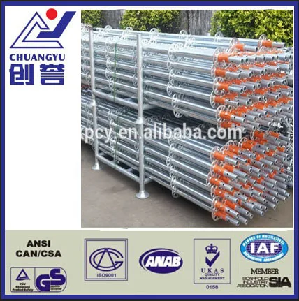 Used scaffolding aluminum ringlock system ,2nd hand scaffolding