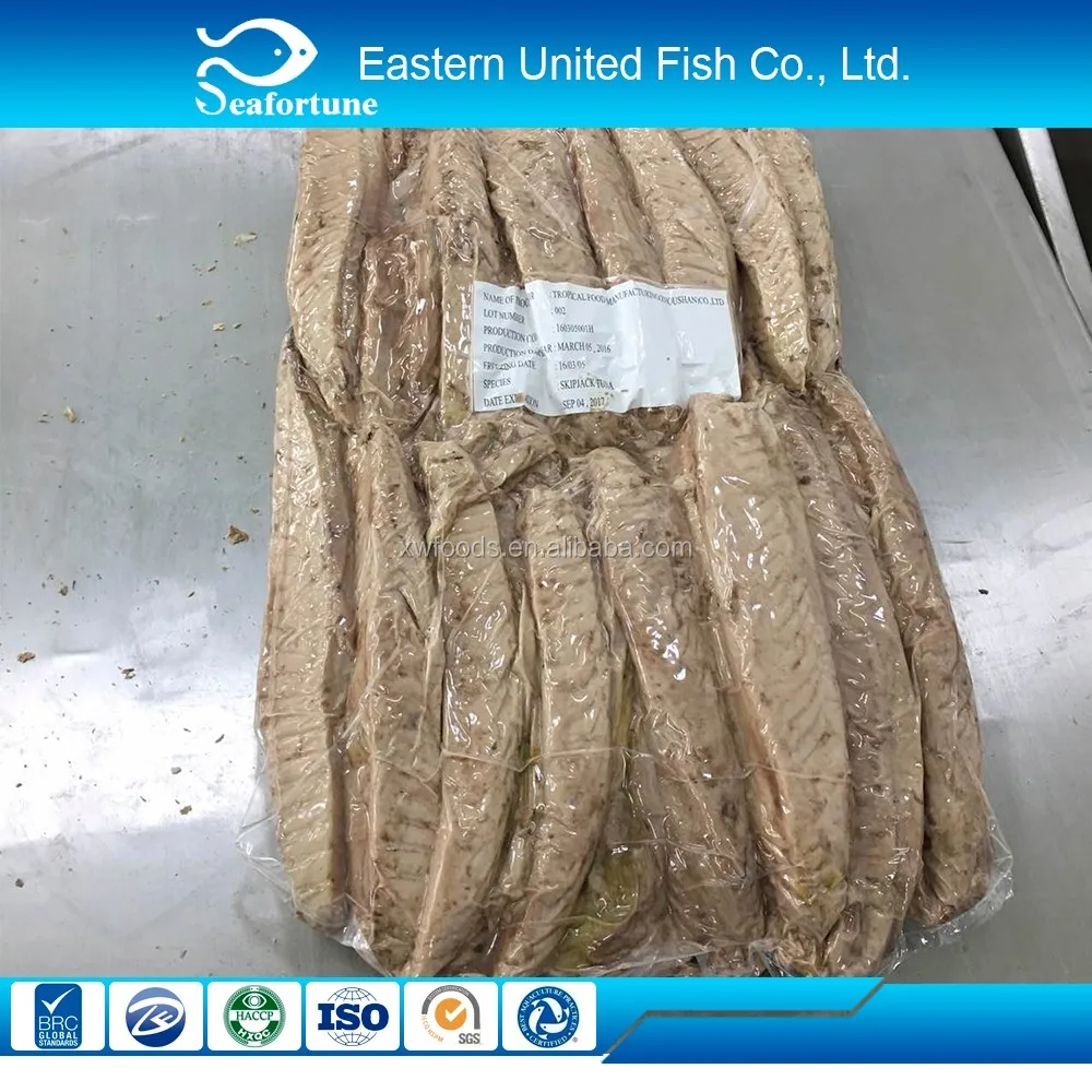 Made In China New Product Frozen Precooked Yellow Fin Tuna Loin