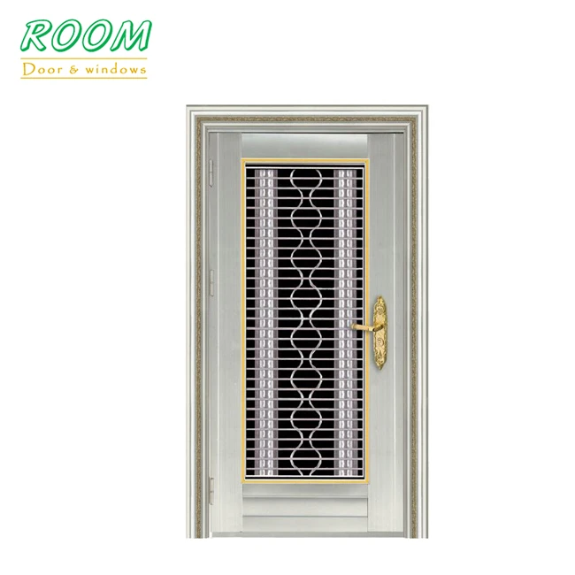 High grade stainless steel security door design