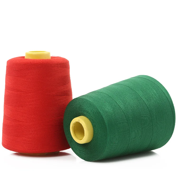 Weitian brand manufacturer 100% 402 spun polyester sewing thread with cheap price