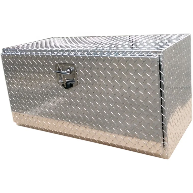 Heavy Duty Diamond Plate Aluminum Underbody Toolbox