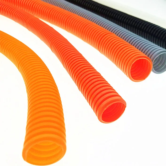 China Hot Sale Nylon PA Plastic Flexible Corrugated Pipe High quality