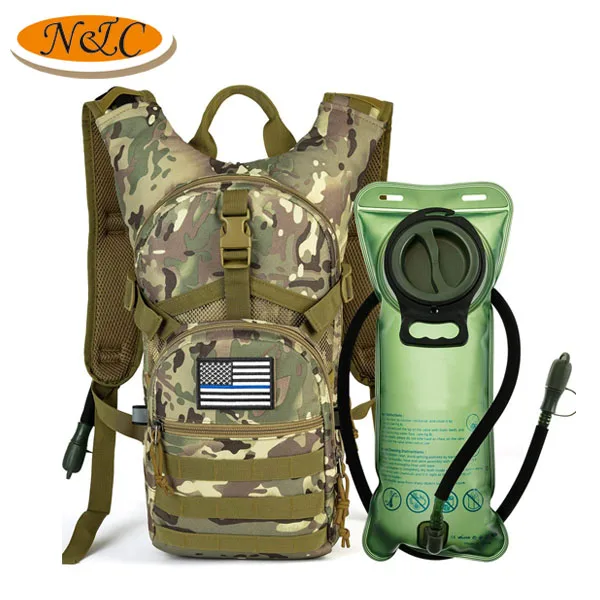 900D with 2L Leak-Proof Water Bladder custom tactical hydration backpack