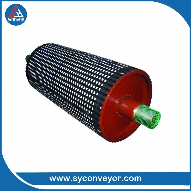 
Fabrication Services flat belt idler pulley for belt conveyor 