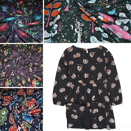 Hot Popular High Quality No Minimum Digital Printed for supima cotton fabric  Wholesale from China