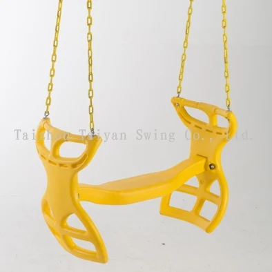 2 Person Plastic Glider Rider Swing for Kids