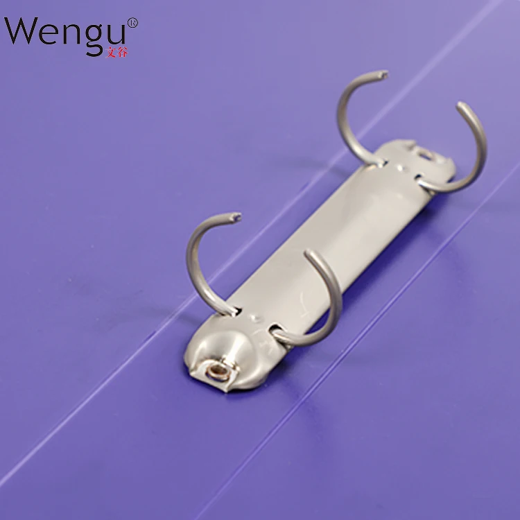
Good Quality Wholesale Shenghua Printing Custom Print A4 Size Document Holder A4 PP Plastic File Folder 2 Ring Binder 
