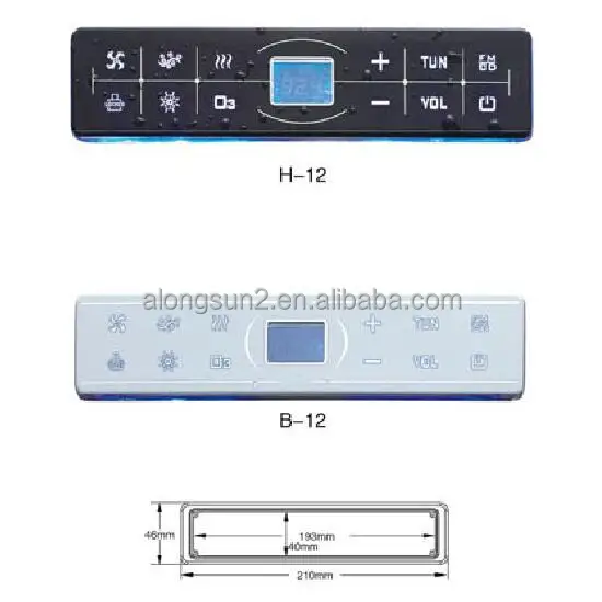 SH-12 SPA control panel with multiple function