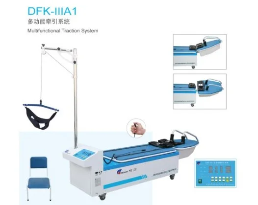 
Rehabilitation instrument physiotherapy traction bed 