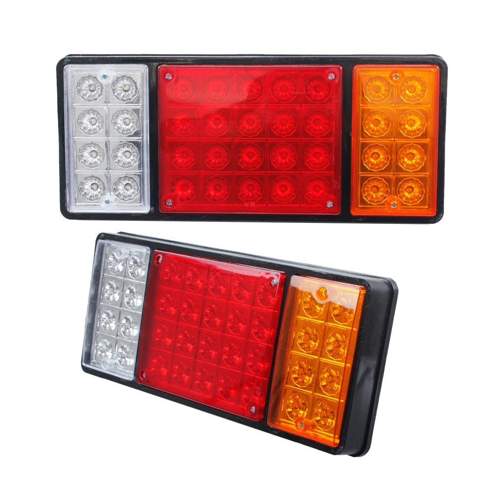12V 24V truck tail lights stop indicate fog high low bem function