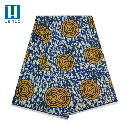 hot sale veritable real wax fabric african styles wax fabrics printed